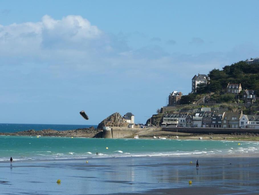 Les Bains Studio Vue Mer Pleneuf-Val-Andre Kültér fotó